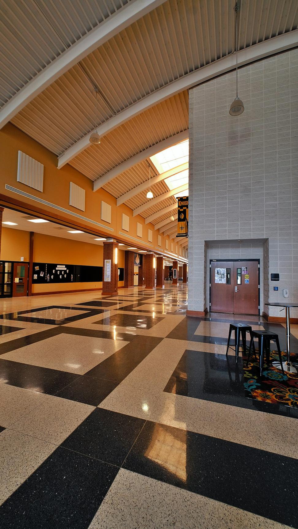 Interior gathering space